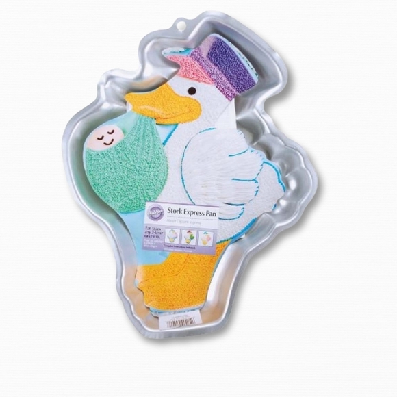 Wilton Stork & Baby‎ Cake Pan - Picture 2 of 2